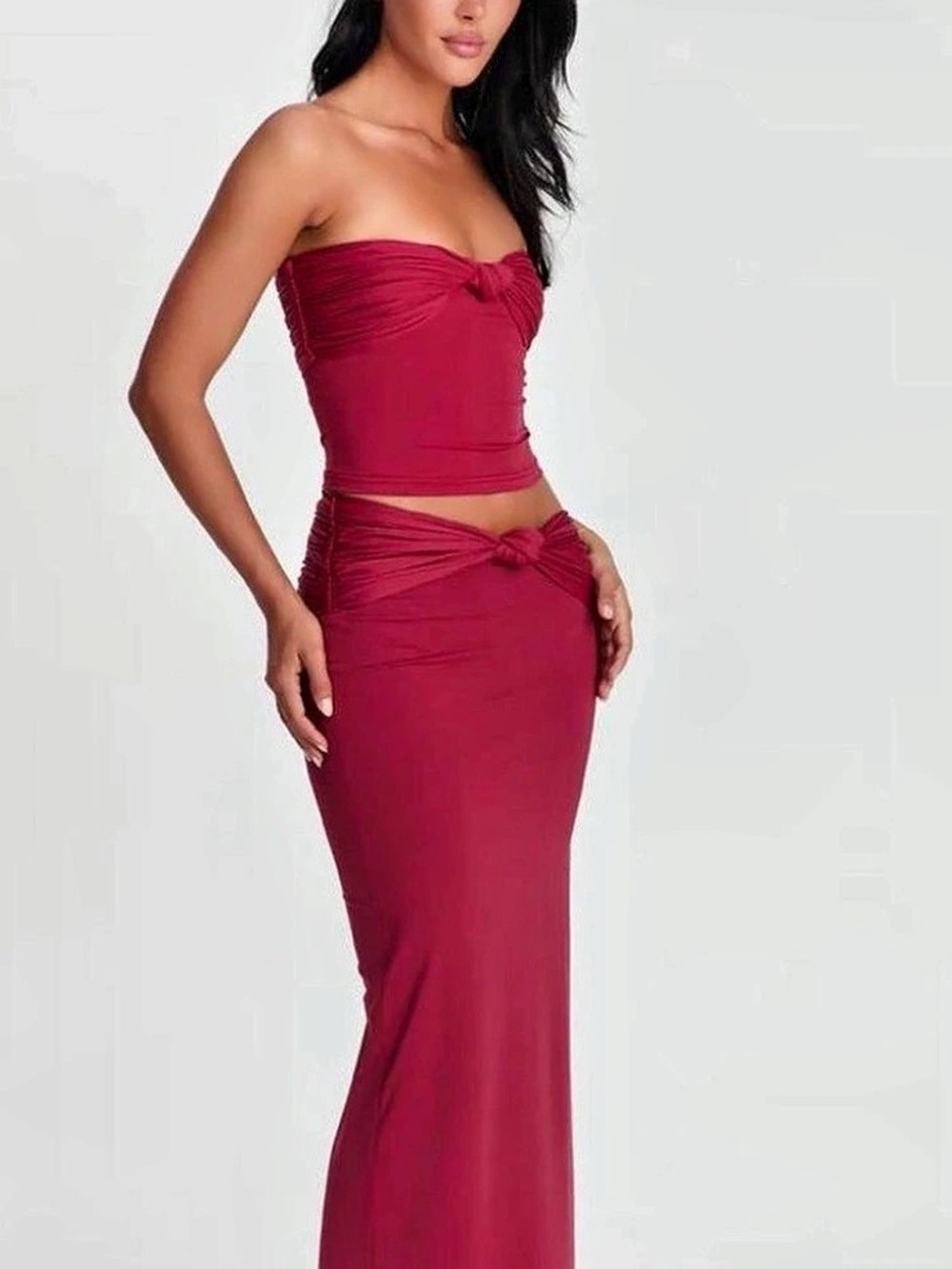 Sasha Therese top and maxi skirt set